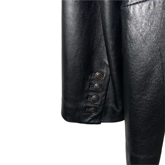 Calvin Klein Man 100% Lather Jacket Size XL/Eu 44 - Picture 4 of 6